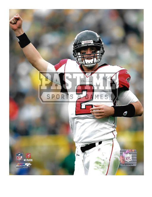 Matt Ryan 8X10 Atlanta Falcons Away Jersey (Raising Fist) - Pastime Sports & Games