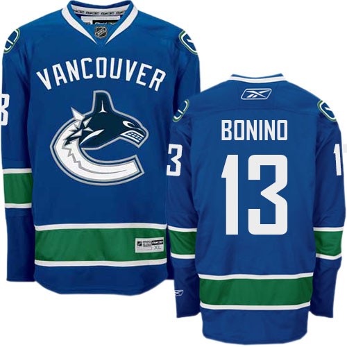 Nick Bonino Vancouver Canucks Home Jersey Reebok - Pastime Sports & Games
