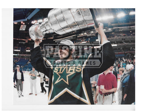 Mike Modano 8X10 Dallas Stars Home Jersey (Holding Cup) - Pastime Sports & Games