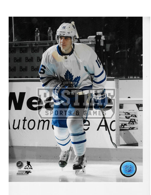 Mitch Marner 8X10 Toronto Maple Leafs Away Jersey (Skating) - Pastime Sports & Games