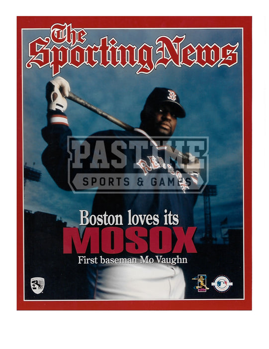 Mo Vaugh 8X10 Boston Red Sox (Magazine Cover) - Pastime Sports & Games