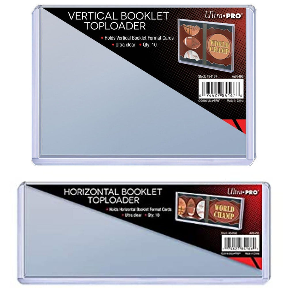 Booklet Toploaders Horizontal & Vertical - Pastime Sports & Games
