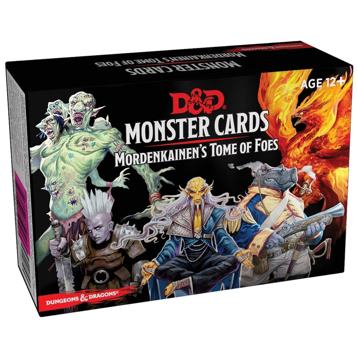 Dungeons & Dragons Monster Cards Mordenkainen's Tome Of Foes - Pastime Sports & Games