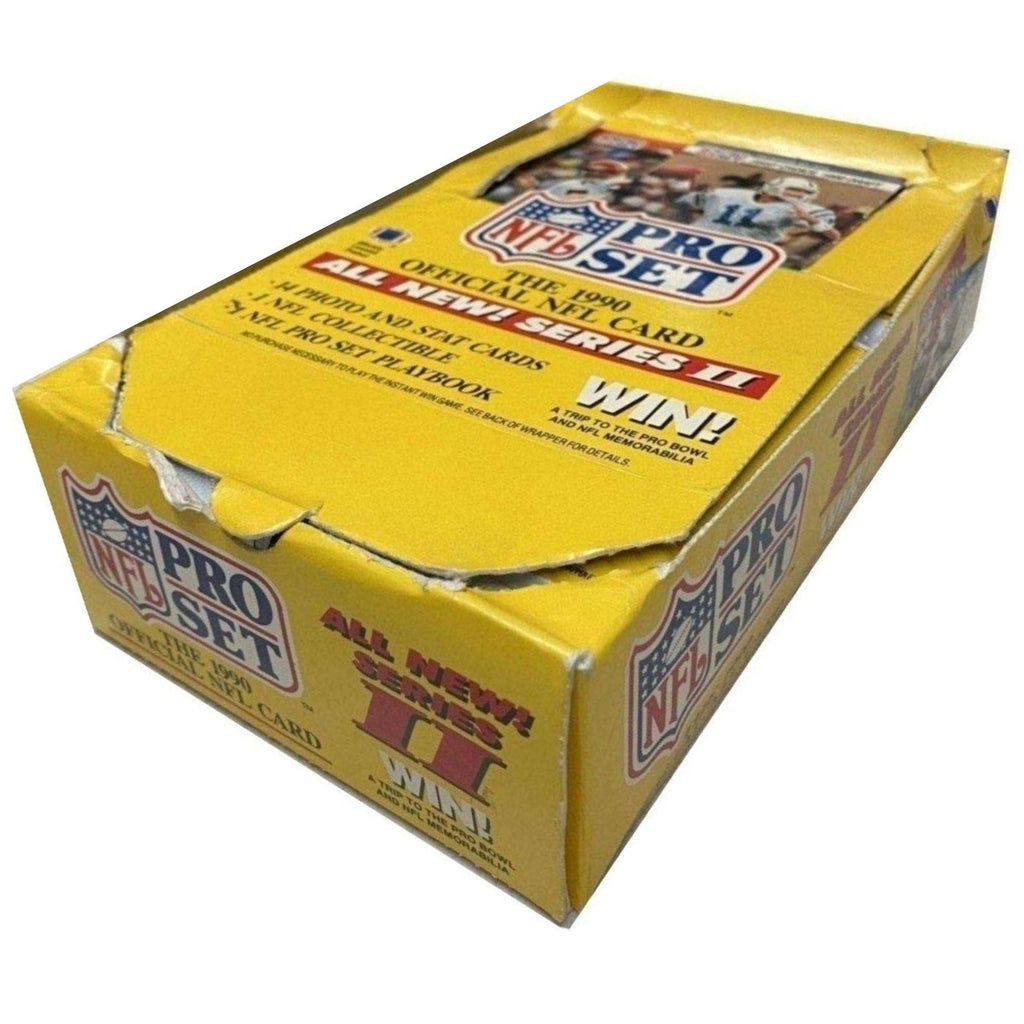 1990 Pro Set Series Two Football Hobby Pack/Box– Pastime Sports