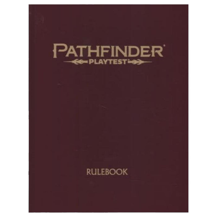 Pathfinder Playtest Rulebook - Pastime Sports & Games