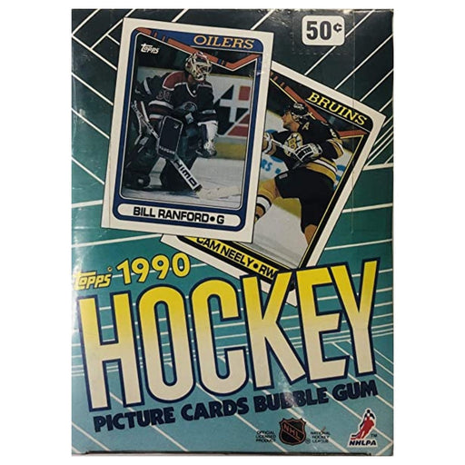 1990/91 Topps Hockey Wax Box - Pastime Sports & Games