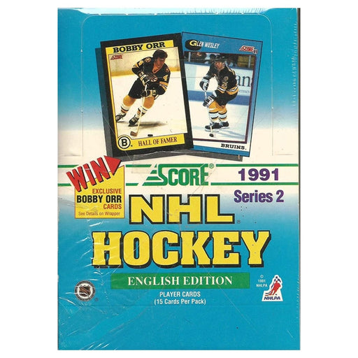 1991/92 Score Series Two Hockey Hobby - Pastime Sports & Games
