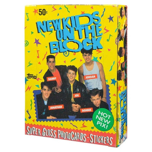 1989 New Kids On The Block Super Gloss Photo Cards - Pastime Sports & Games