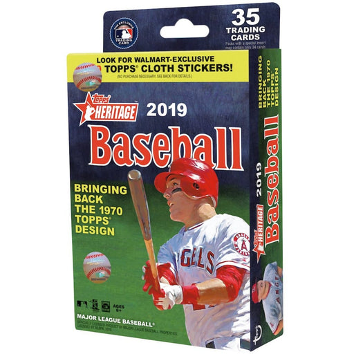 2019 Topps Heritage Baseball Hanger Box - Pastime Sports & Games