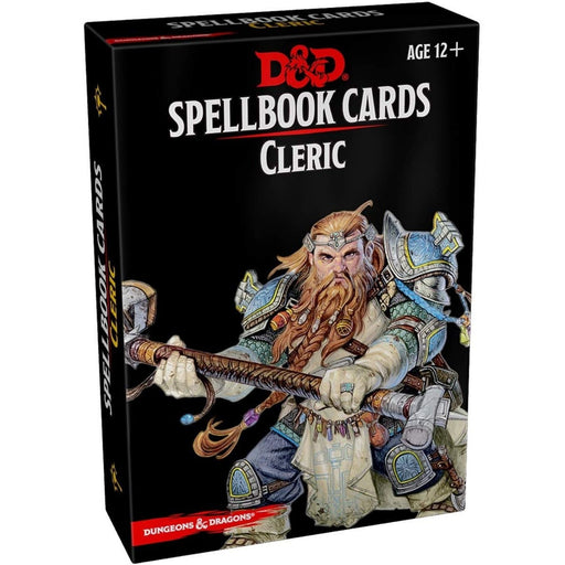 D&D Spellbook Cards Cleric 2nd Edition - Pastime Sports & Games