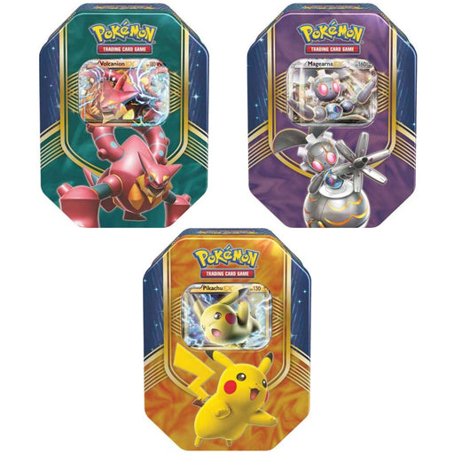 Pokemon Battle Heart Tin Includes 4 Booster Packs (Evolutions x2, Fates Collide x1, Steam Siege x1) - Pastime Sports & Games