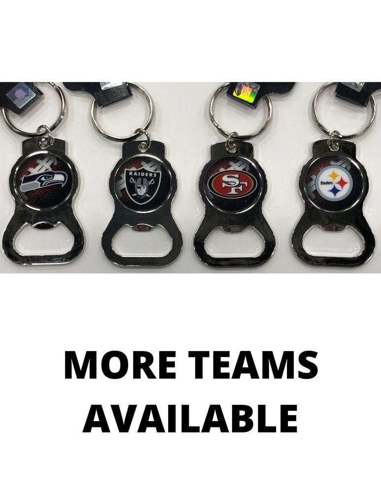 NFL Bottle Opener Keychains - Pastime Sports & Games