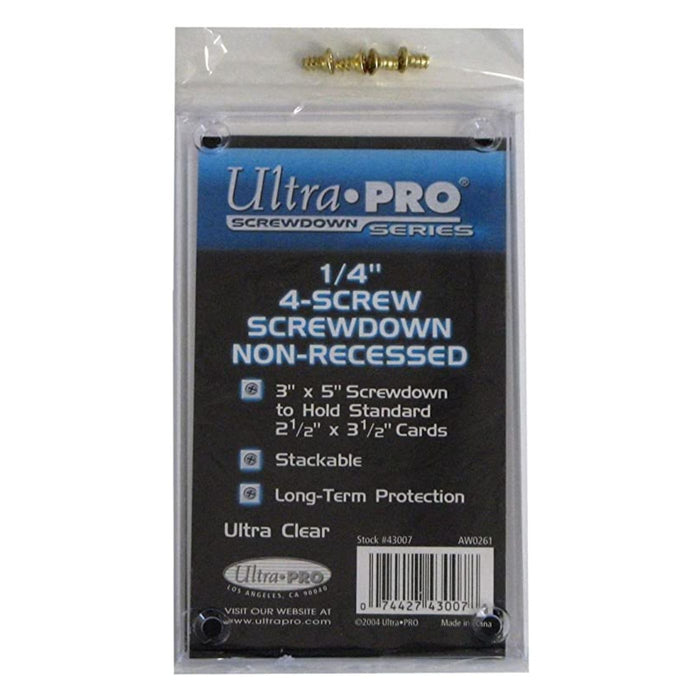 Ultra Pro 1/4" 4-Screw Screwdown Non-Recessed - Pastime Sports & Games