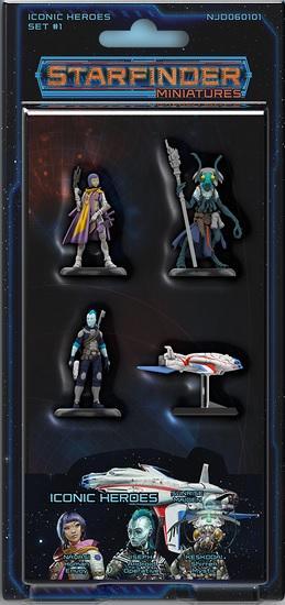 Starfinder Iconic Heroes Set #1 - Pastime Sports & Games