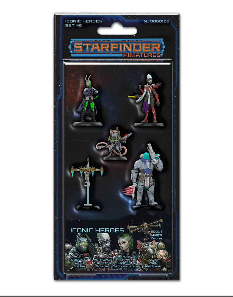 Starfinder Iconic Heroes Set #2 - Pastime Sports & Games