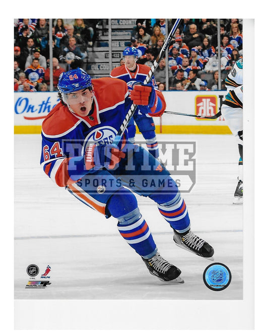 Nail Yakupov 8X10 Edmonton Oilers Home Jersey (Skating) - Pastime Sports & Games
