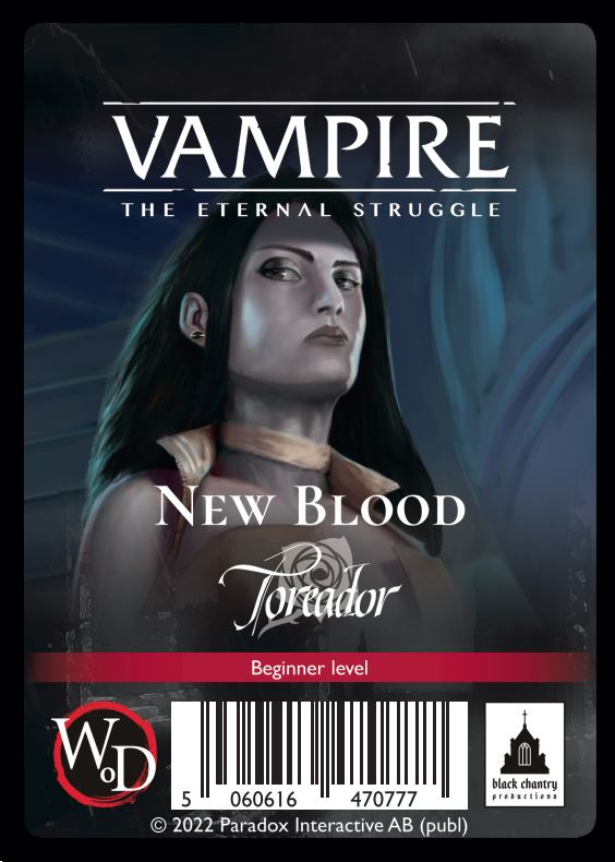 Vampire The Eternal Struggle New Blood Toreador - Pastime Sports & Games