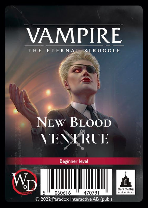 Vampire The Eternal Struggle New Blood Ventrue - Pastime Sports & Games