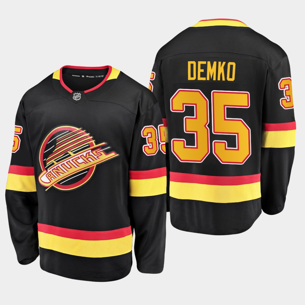 Lots of black skate jerseys on sale at Sportchek Robson if you want one : r/ canucks