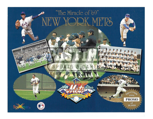 New York Mets 8X10 (Spectrum 1994 Promo Out of 10000) - Pastime Sports & Games