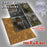 The F.A.T. Mat Double Sided 30"x22" - Urban Combat & Badlands - Pastime Sports & Games