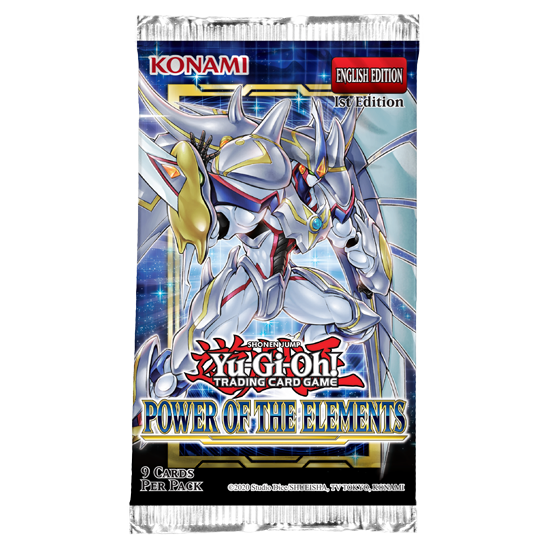 Yu-Gi-Oh! Power Of The Elements Booster 1ST EDITION - Pastime Sports & Games