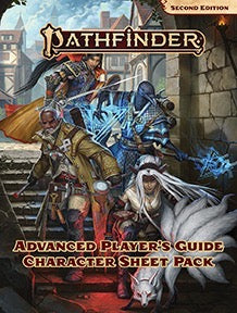 Pathfinder 2nd Edition Advanced Player's Guide Character Sheet Pack - Pastime Sports & Games