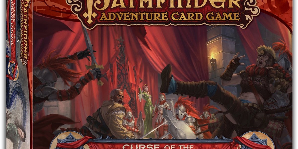 Pathfinder Adventure Card Game: Curse Of The Crimson Throne Expansion - Cooperative Strategy Game