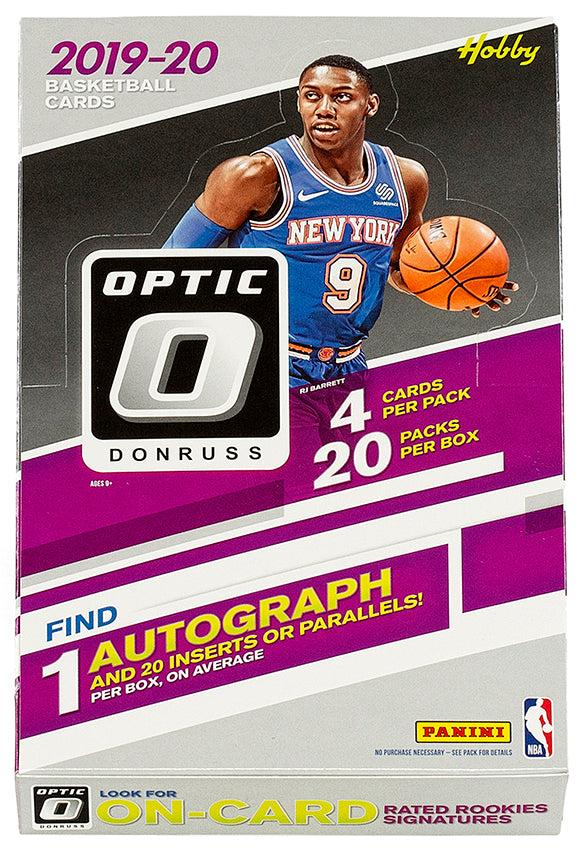 2019/20 Panini Donruss Optic NBA Basketball Hobby Box SALE!