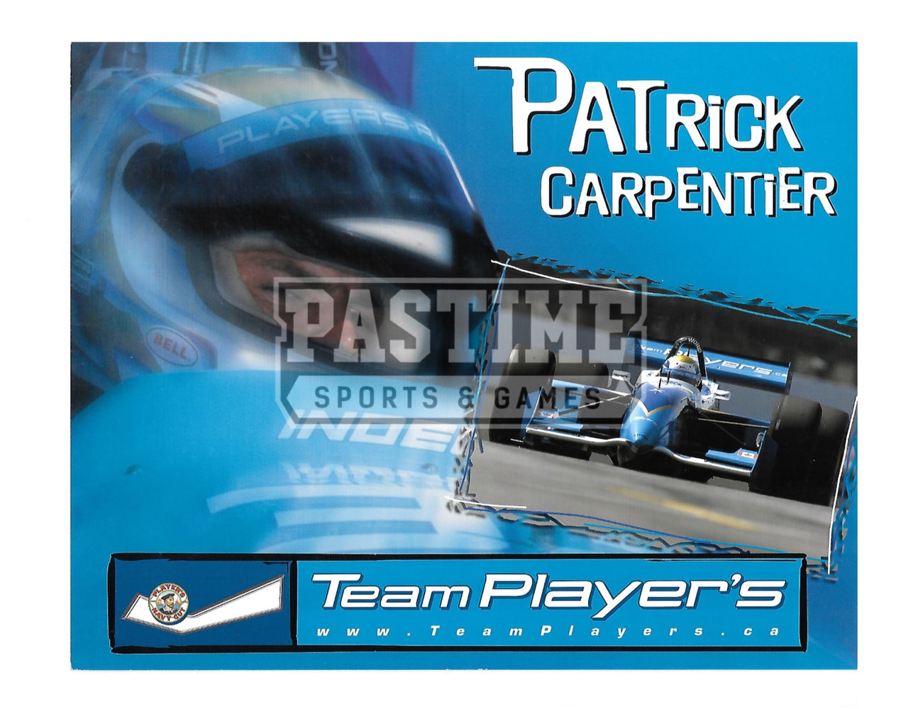 Patrick Carpentier 8X10 Racing (Photo Montage) - Pastime Sports & Games