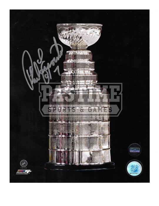 Phil Esposito Autographed 8X10 Stanley Cup - Pastime Sports & Games