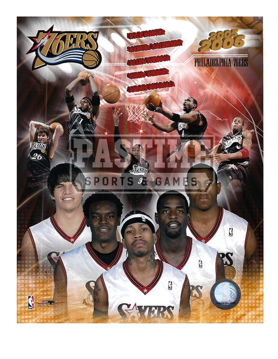 Philadelphia 76ers 8X10 Photo Montage (2005/06) - Pastime Sports & Games