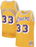 1984/85 Los Angeles Lakers Kareem Abdul-Jabbar Mitchell & Ness Yellow Basketball Jersey - Pastime Sports & Games