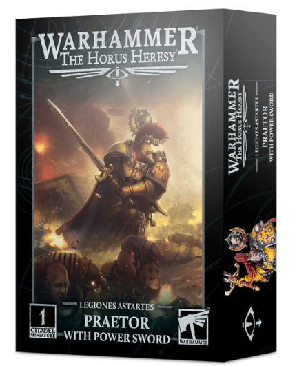 Warhammer The Horus Heresy: Legiones Astartes Praetor with Power Sword (31-24) - Pastime Sports & Games