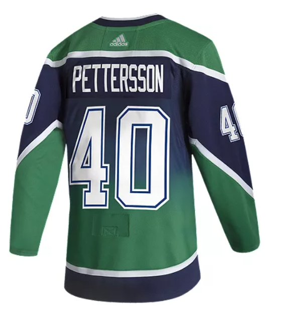 ELIAS PETTERSSON SIGNED VANCOUVER CANUCKS ADIDAS JERSEY BECKETT
