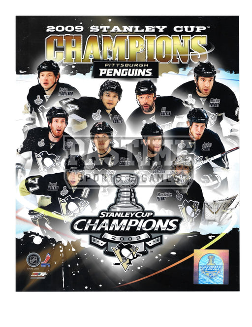 Pittsburgh Penguins 8X10 (Stanley Cup Champs) - Pastime Sports & Games