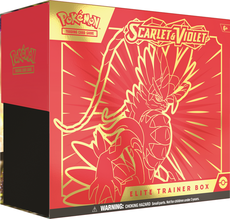 Pokemon Scarlet & Violet Elite Trainer Box - Pastime Sports & Games