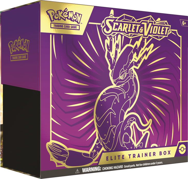 Pokemon Scarlet & Violet Elite Trainer Box - Pastime Sports & Games
