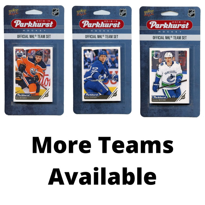 2018/19 Parkhurst Official NHL Team Set - Pastime Sports & Games