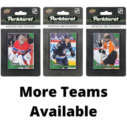 2017/18 Parkhurst Official NHL Team Set - Pastime Sports & Games