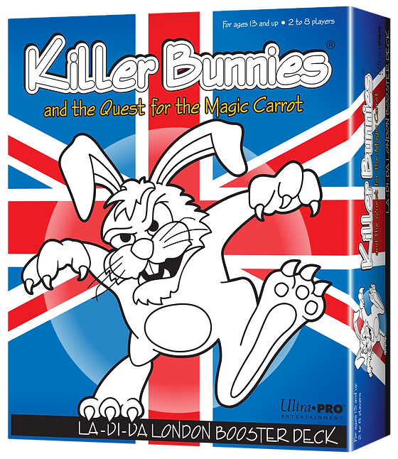 Killer Bunnies And The Quest For The Magic Carrot La-Di-Da London Booster - Pastime Sports & Games