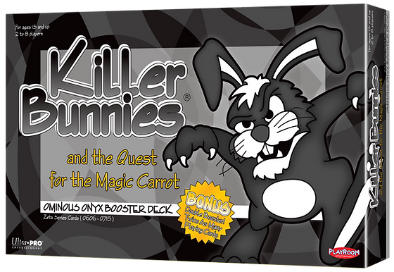 Killer Bunnies And The Quest For The Magic Carrot Ominous Onyx Booster - Pastime Sports & Games