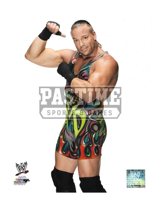 Rob Van Dam RVD Wrestling 8X10 Photo (Showing off Muscles) - Pastime Sports & Games