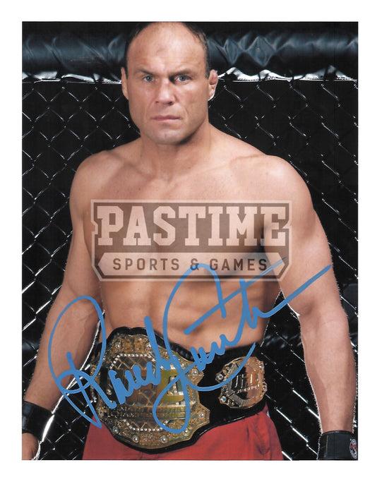Randy Couture Autographed 8.5X11 UFC (Pose 1) - Pastime Sports & Games