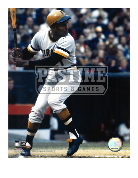 Roberto Clemente 8X10 Pittsburgh Pirates (At Bat) - Pastime Sports & Games