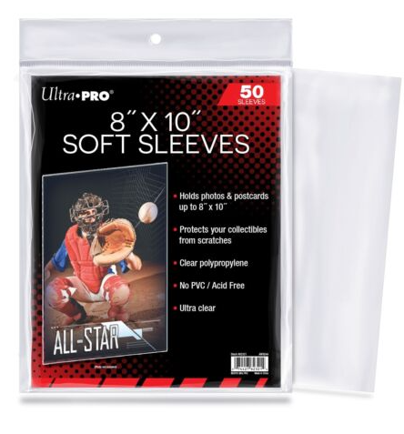 BCW Postcard Soft Sleeves (100 Count Pack)