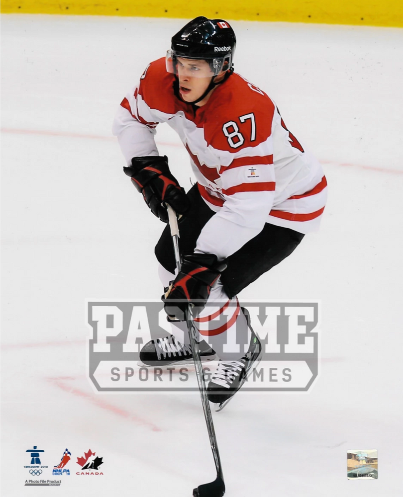 Sidney Crosby 8X10 Team Canada (Skating With Puck) - Pastime Sports & Games