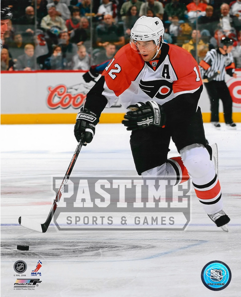 Simone Gagne Flyers Away Jersey Hockey (Skating With Puck) - Pastime Sports & Games