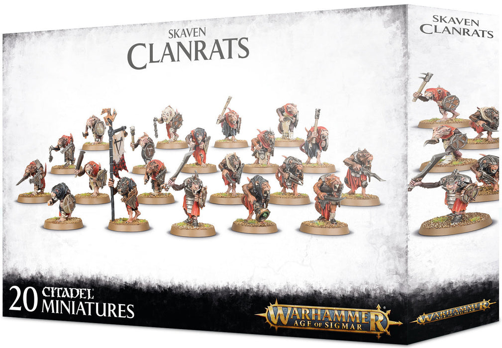 Warhammer Age of Sigmar Skaven Clanrats (90-06) - Pastime Sports & Games