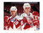 Steve Yzerman & Sergei Fedorov Autographed 8X10 Detroit Redwings Away Jersey (Posing) - Pastime Sports & Games